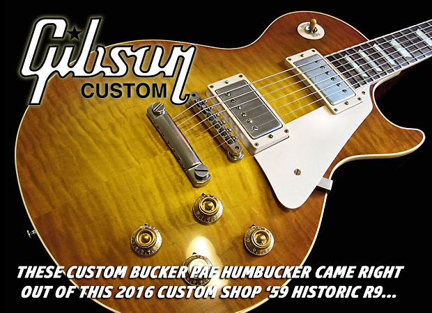 ギター Gibson Pickup Shop 1959 PAF Custom Shop Behold the limited-edition 1959 Humbucker Collector's
