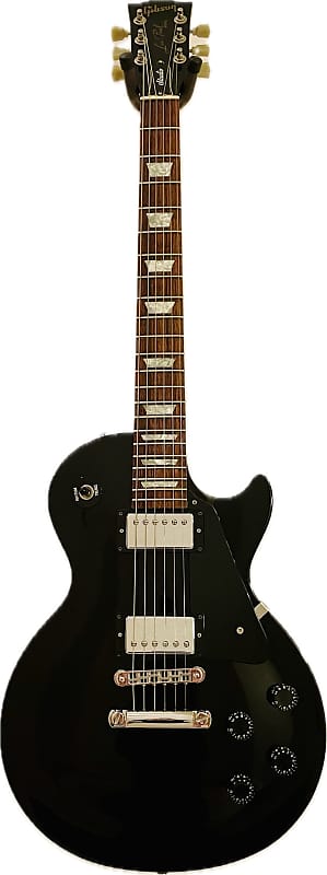 Gibson Les Paul Studio Ebony Chrome Hardware with OHSC 2003 - Gloss Black image 1