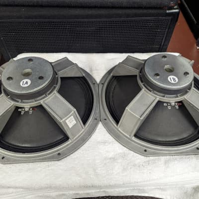 Closet Find! Matched Pair Peavey #15825 Scorpion 15" Speakers - Pair #1 - Look And Sound Excellent! image 1