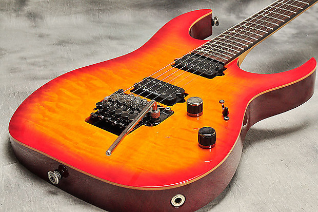 Ibanez RG2720QZ Cherry Sunburst | Reverb