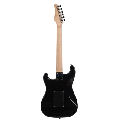 （Accept Offers）Glarry GST 6 Strings  Electric Guitar + Bag Pick Strap   Black image 8