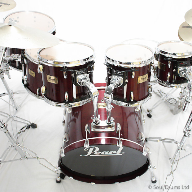 Supreme Pearl Session Studio Select Drum Set Red - SS19 - US