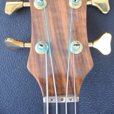 Alembic Series I 1 4 string bass guitar LED's + Original Hard case & DS-5 power image 10