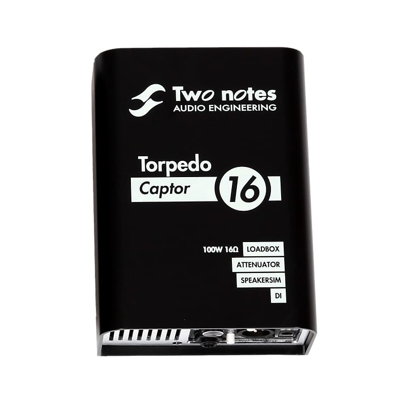 Two Notes Torpedo Captor Loadbox / Attenuator / DI - 16 Ohm