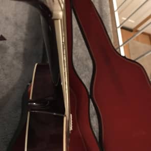 RARE lawsuit Double Dove 12 String 1960s Vintage clone of Gibson Dove Special 1960s Cherry Sunburst image 5