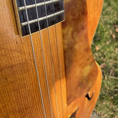 Orpheum Archtop Guitar 1940's - Blonde image 13