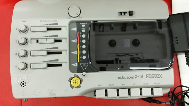 Fostex X-14 X14 Multitracker 4 Track Cassette Tape