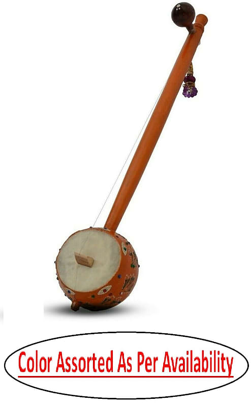 Indian Folk Music Instrument One String Iktara 20 Inch Iktara Tumbi