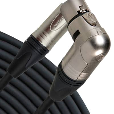 Rapco NM1-10AM Microphone Cable Right Angle XLR Female to Straight XLR Male - 10 ft. for sale