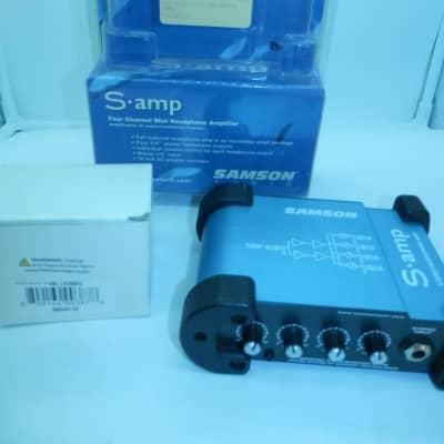 Samson S-Amp Headphone Amplifier with power supply for sale