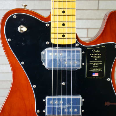 Fender American Vintage II '75 Telecaster Deluxe - Mocha image 4