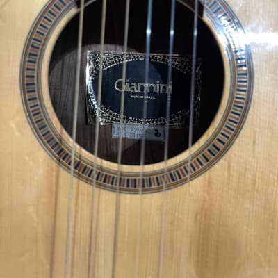 Giannini AWN 60 Nylon Acoustic Guitar 1974 - Brazilian Rosewood image 5