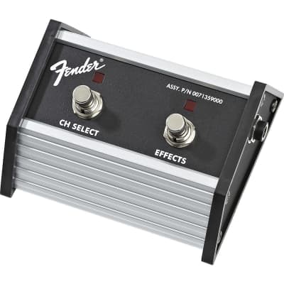 Fender 007-1359-000 2-Button Footswitch with 1/4" Jack for Super Champ XD