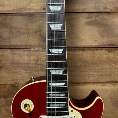 Gibson R8 1958 Reissue Les Paul Washed Cherry Sunburst w/case image 7
