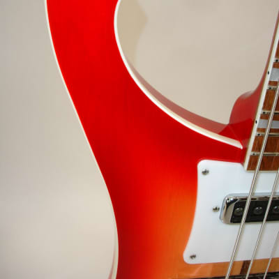 2023 Rickenbacker 4003 Electric Bass Guitar Fireglo image 8