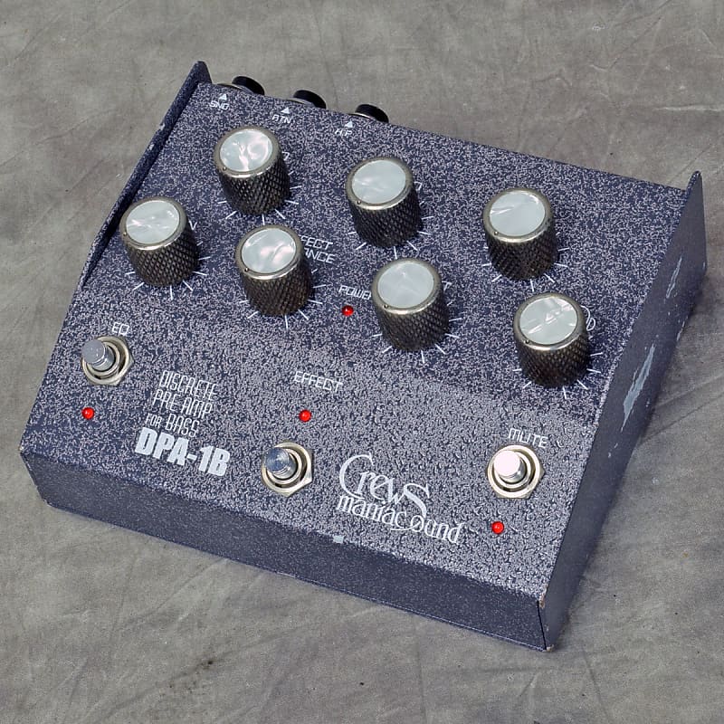 Crews maniac sound DPA-1B プリアンプ CREWS MANIAC SOUND DPA-1B | Guitar Bass Preamp Effects Pedal