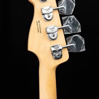 Fender American Performer Precision Bass Satin Lake Placid Blue image 7