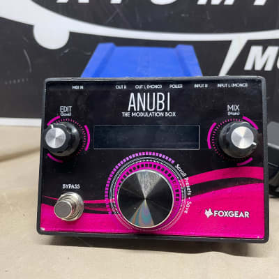 Foxgear Anubi Modulation Box Modulator Multi-Effects Pedal with Power Supply + Box image 2