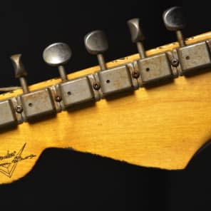 Fender 1956 Heavy Relic Stratocaster Black Custom Shop Strat image 7