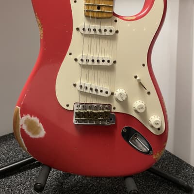 Fender Custom Shop Stratocaster  2014 Fiesta Red image 2
