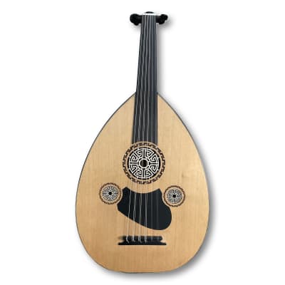 Arabic Oriental Oud (with markers) And Four FREE Live Oud Lessons Via Skype image 2