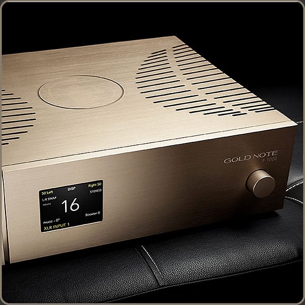 GOLD NOTE P-1000 MkII Deluxe - Class A Preamplifier - NEW! image 1