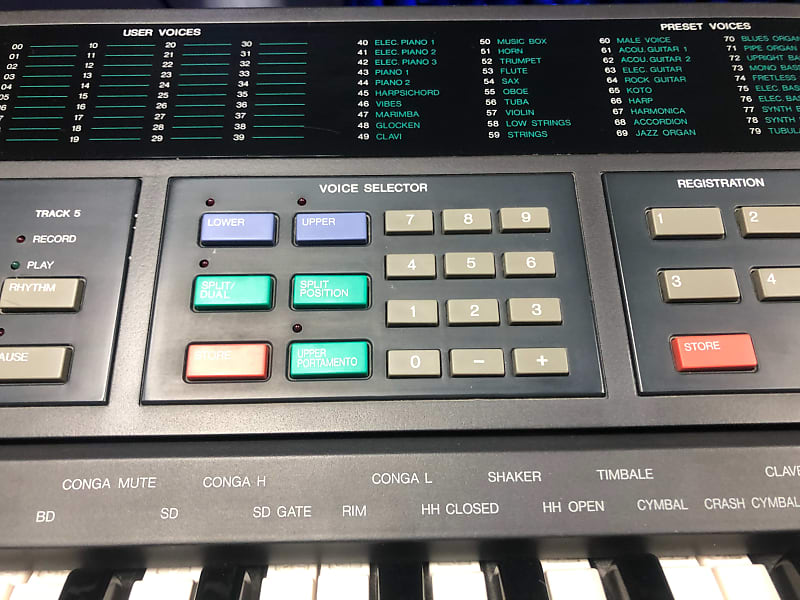 ヤマハ DSR-2000 シンセサイザー Yamaha DSR-2000 full demo and tour - YouTube