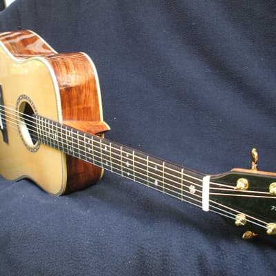 Special Edition dreadnought, torified european Spruce top granadillo rosewood back and sides, as seen on youtube hand made by Gary Montgomery. image 19