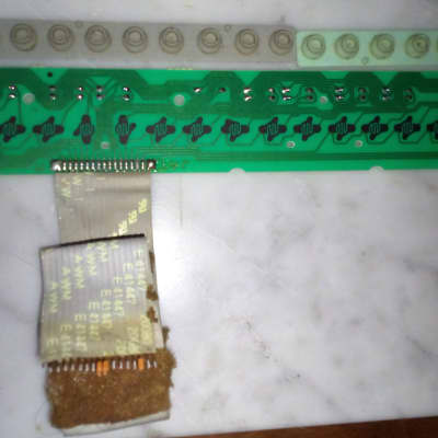 CASIO 2 BOARDS CONTACT STRIP M614K KY1M KY2M part replace CT