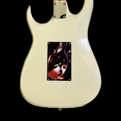 Ibanez RX-60 Double Cut Super Strat Style HSS One Piece Maple Neck 1995 - Ivory image 3