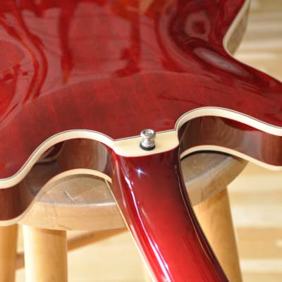 GUILD Starfire I-12 DC Cherry Red Stopbar / Newark St. Collection / 12-String Thinline Hollow Body image 12