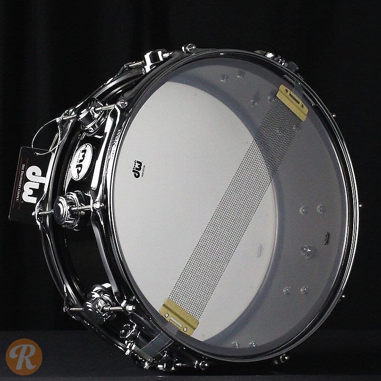 DW Collector's Series Black Nickel Over Brass 5.5x14" Snare Drum image 4