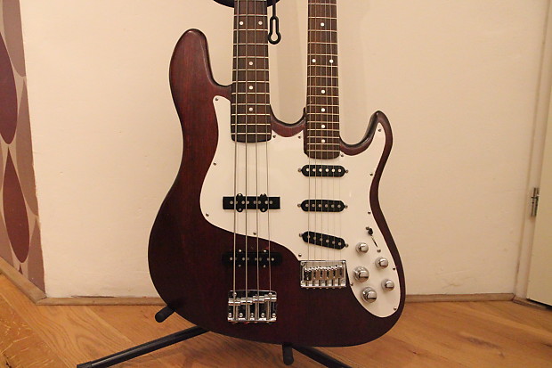 Fender double shop neck guitar bass