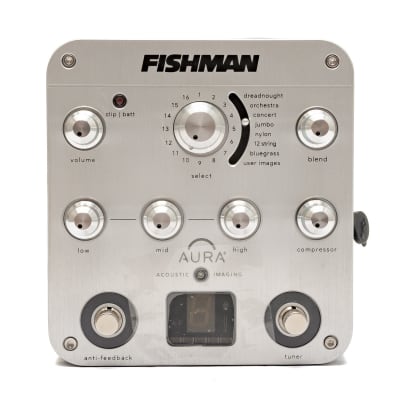 Fishman - Aura Spectrum DI - Acoustic Guitar Preamp/DI w/ Box, PSU - x196D - USED for sale
