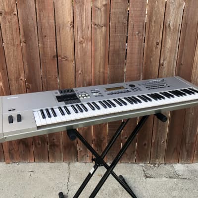 Yamaha Motif 7 Production Synthesizer 2000s - Gray