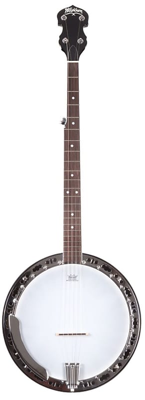 Washburn Americana Series B11 5-String Banjo Natural w/ Case image 1