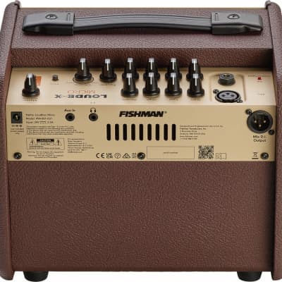 Fishman Loudbox Micro Acoustic Guitar Combo Amplifier, 40W, Brown image 4