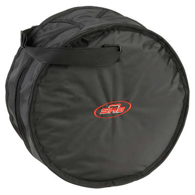 SKB DB5514 - 5.5" x 14" Snare Drum Ballistic Nylon Gig Bag w/ Handles + Straps image 2