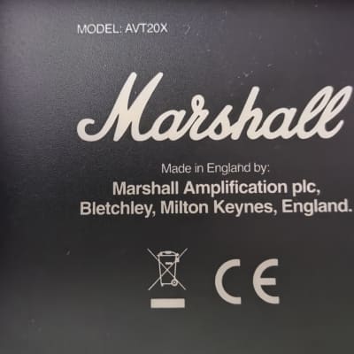Marshall AVT Tribute AVT20XT Advanced Valvestate 2-Channel 20-Watt 1x10" Guitar Combo 2008 - 2011 - Black image 2
