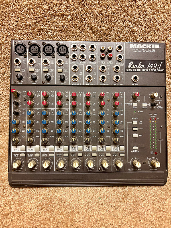 Mackie Micro Series 1202-VLZ 12-Channel Mic / Line Mixer | Reverb