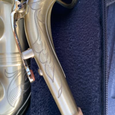 Kessler Custom Matte alto saxophone with case great shape image 12