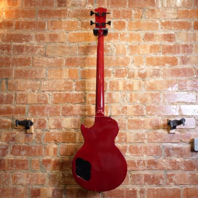 Gibson Les Paul Bass Bass Guitar Transparent Red |  | 93391303 | Guitars In The Attic image 6