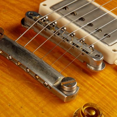 Gibson Custom Shop Made 2 Measure Murphy Lab '59 Les Paul Standard Murphy Painted Ultra Heavy Aged Orange Lemon Fade/NOS image 16