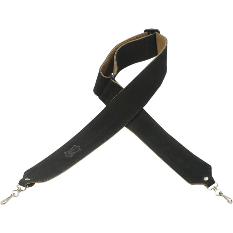 Levy's - Garment Leather Guitar Strap - Black