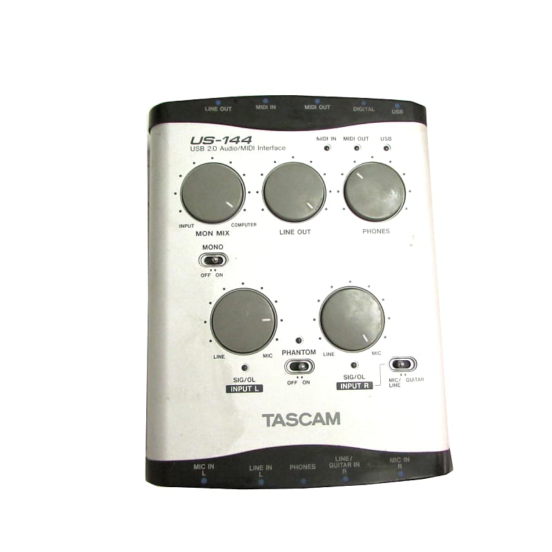 TASCAM US-144 USB Audio Interface image 1