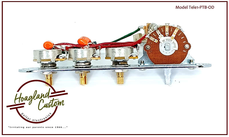 Hoagland Custom Handcrafted Standard Tele Wiring w/3-Way & | Reverb