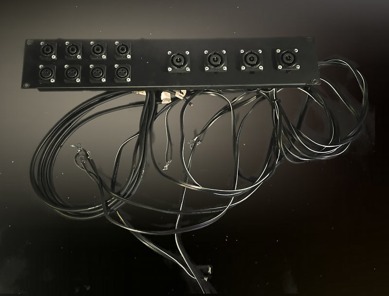 Generic Rack Mount Audio Distribution Panel Reverb