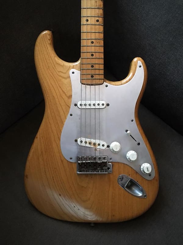 Fender Prototype 'Thumbs Carllile' Stratocaster 1955 - Natural image 1