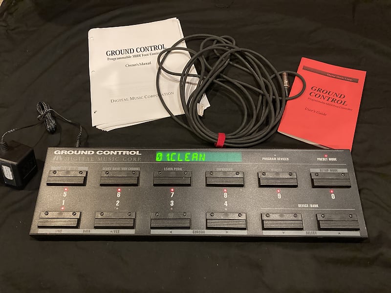 Digital Music Corp. Ground Control Black Reverb