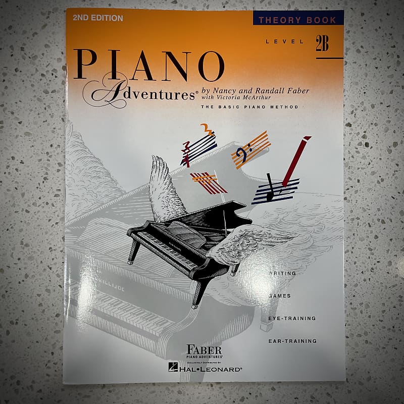 Piano Adventures Level 1 - Theory Book (2nd Edition) by Nancy Faber - Piano  Method - Sheet Music
